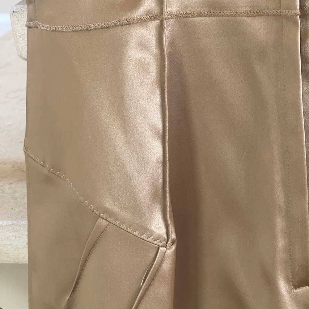 Vintage Dolce & GABBANA Elegant Brown Sleeveless Dress - Picture 11 of 15